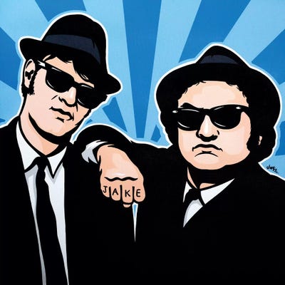 The Blues Brothers Canvas Art Print By James Lee Icanvas