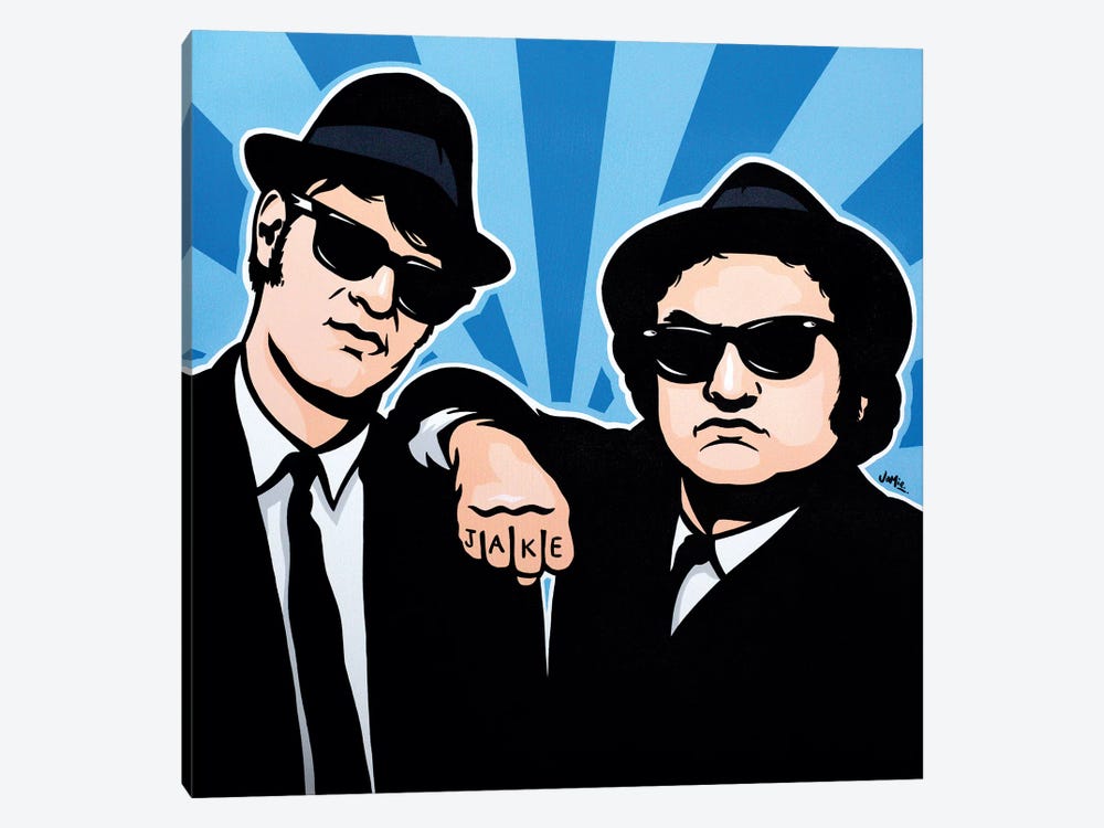 The Blues Brothers Canvas Art Print By James Lee Icanvas