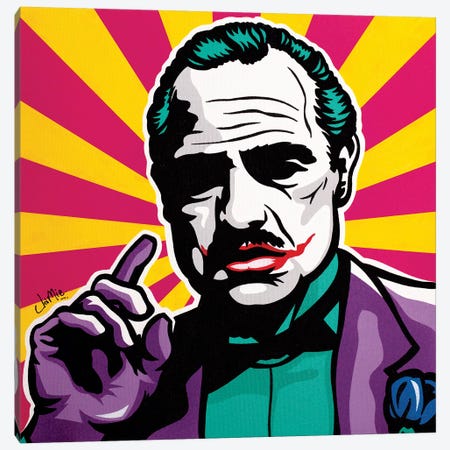 The Jokefather Canvas Print #JLE35} by James Lee Canvas Print