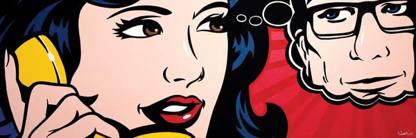 Pop Art: Thinking Of You by James Lee