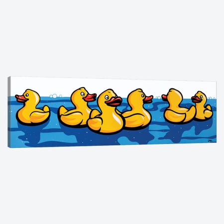 Rubber Duckies Canvas Print #JLE58} by James Lee Canvas Artwork