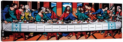 The Last Supper Canvas Art Print - Religion & Spirituality Art