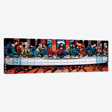 The Last Supper Canvas Print #JLE61} by James Lee Canvas Print