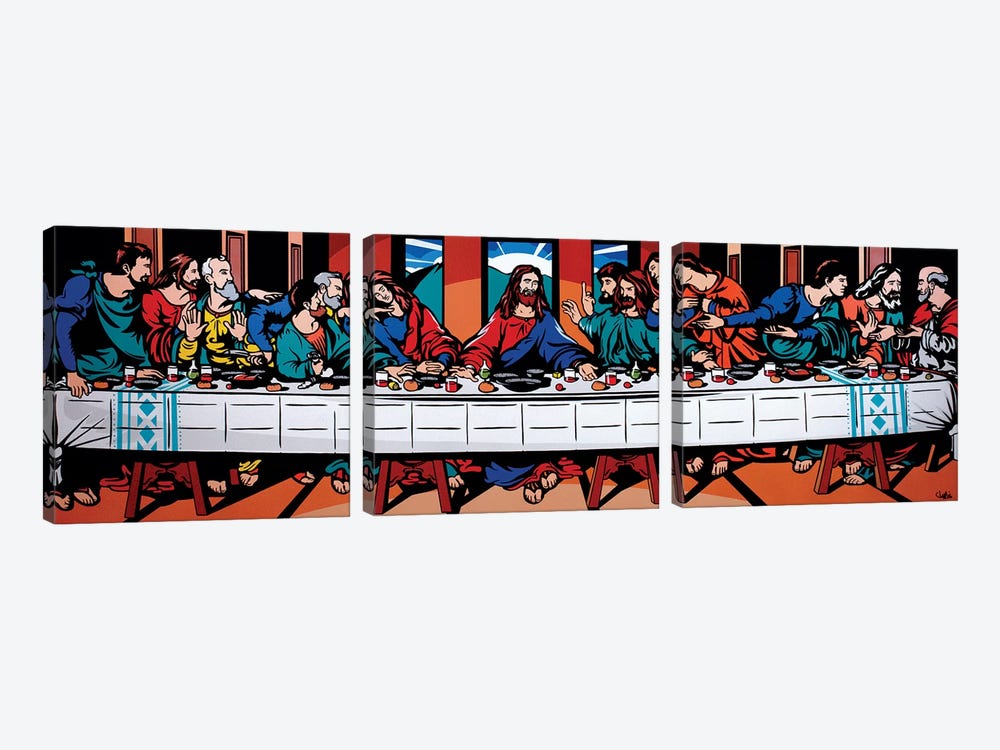 The Last Supper by James Lee 3-piece Canvas Print
