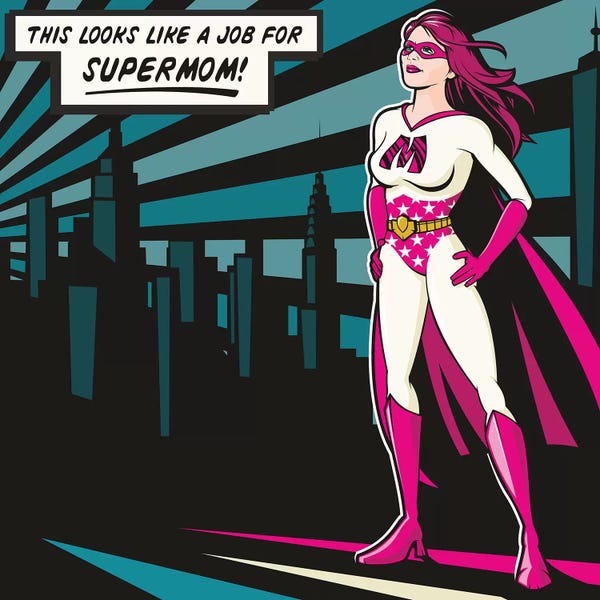 Fictional Characters: Supermom by James Lee