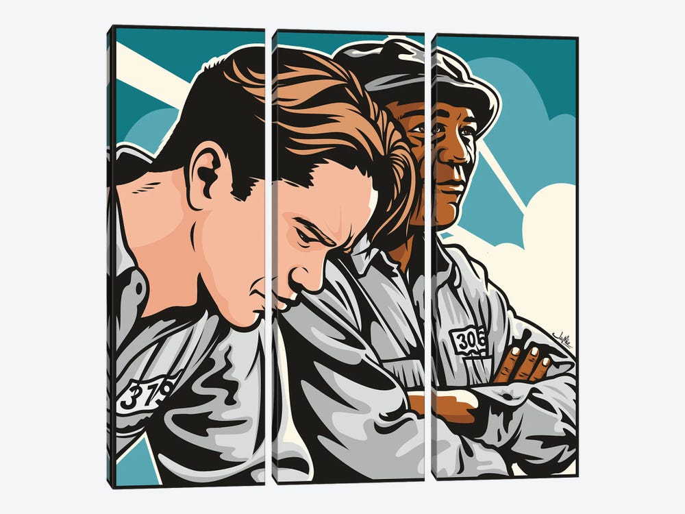 Shawshank by James Lee 3-piece Canvas Print