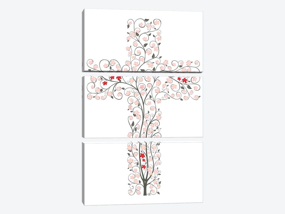 Life In The Cross by James Lee 3-piece Canvas Wall Art