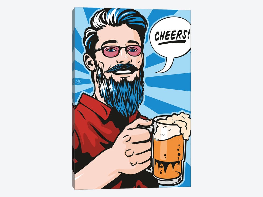 Cheers! by James Lee 1-piece Canvas Art