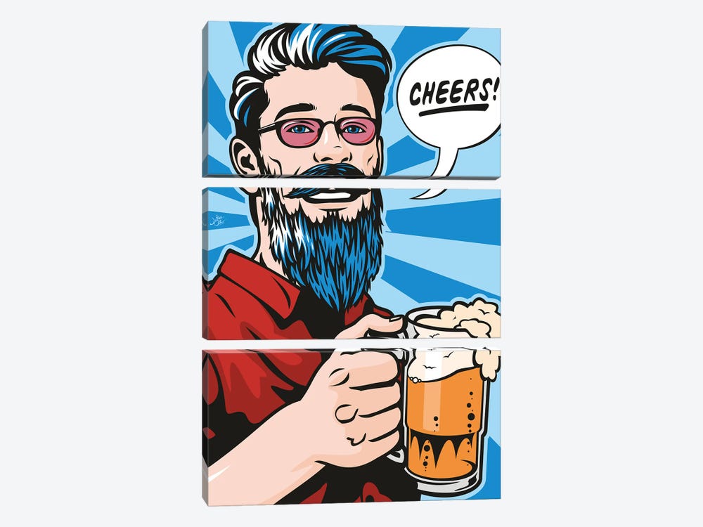 Cheers! by James Lee 3-piece Canvas Art