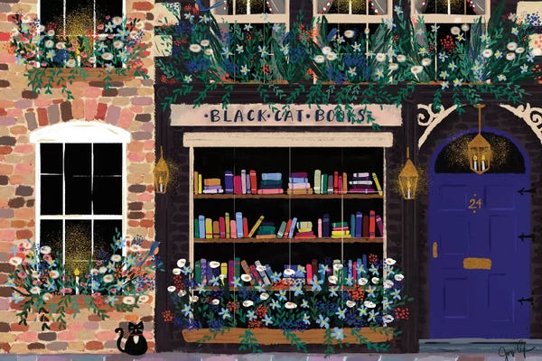 Joy Laforme: Book Shop Front by Joy Laforme