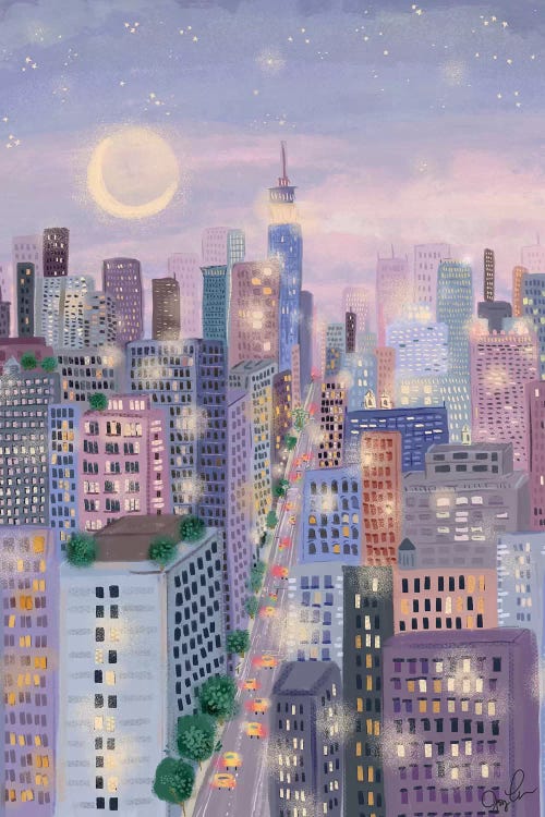 Cityscape I by Joy Laforme wall art