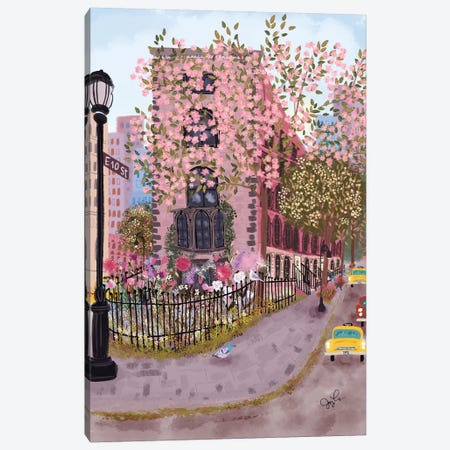 East Village Canvas Print #JLF20} by Joy Laforme Canvas Art