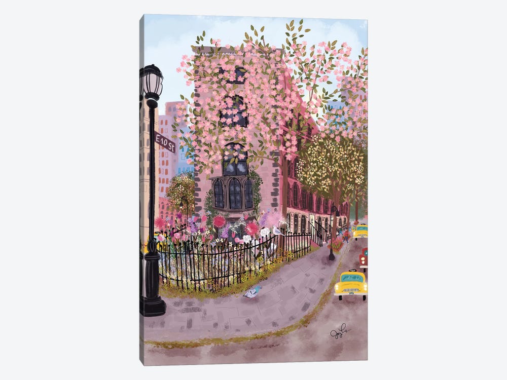 East Village by Joy Laforme 1-piece Canvas Art