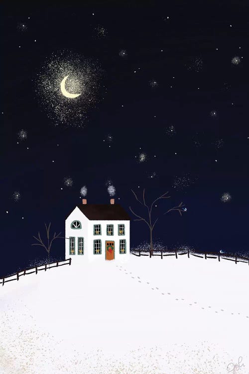 Folk Art Fusion II by Joy Laforme wall art