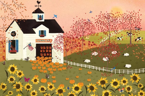 Folk Art: Folk Art Fusion IV by Joy Laforme