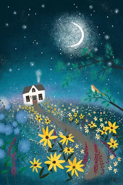 Nightingale by Joy Laforme canvas print