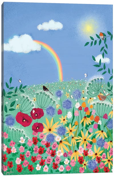 A Promise Canvas Art Print - Rainbow Art