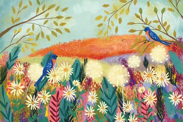 Bohemian Décor: Autumn Days III by Joy Laforme