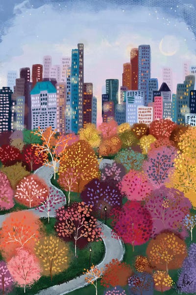 Bohemian Décor: Autumn In The Park by Joy Laforme