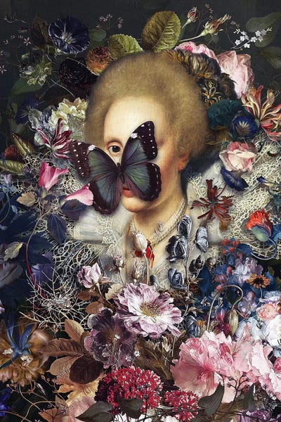 Butterflies and Flowers: The Eye by José Luis Guerrero