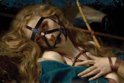 Bongage by José Luis Guerrero art print