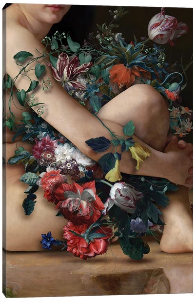 Las Flores Canvas Art Print - José Luis Guerrero