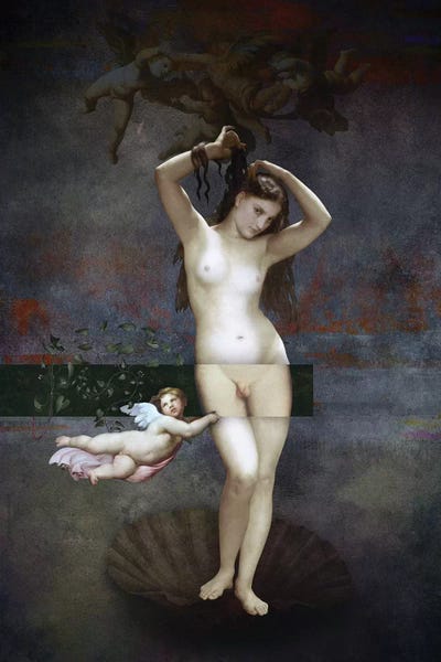 Herm Afrodite by José Luis Guerrero art print