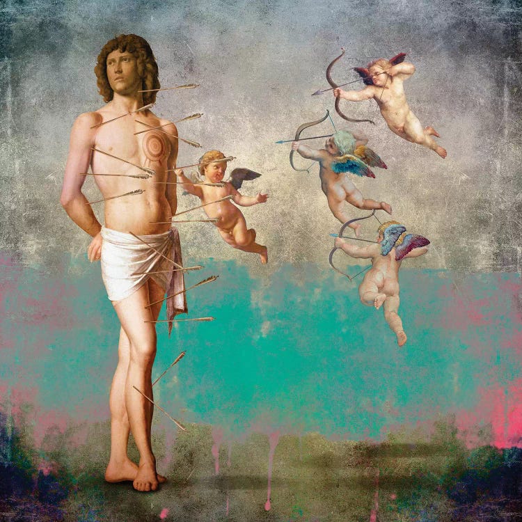 Teaching Archery by José Luis Guerrero wall art