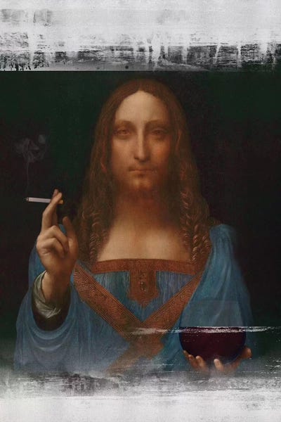 Satirical Humor: Christ Loves You by José Luis Guerrero