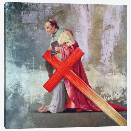 Pederasty (In The Name Of God) Canvas Print #JLG135} by José Luis Guerrero Canvas Art