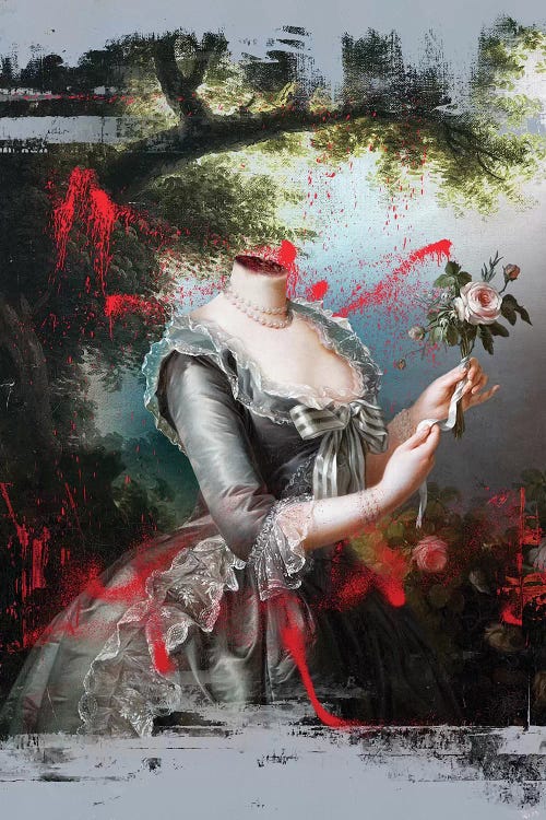Portrait Of Marie Antoinette 1794