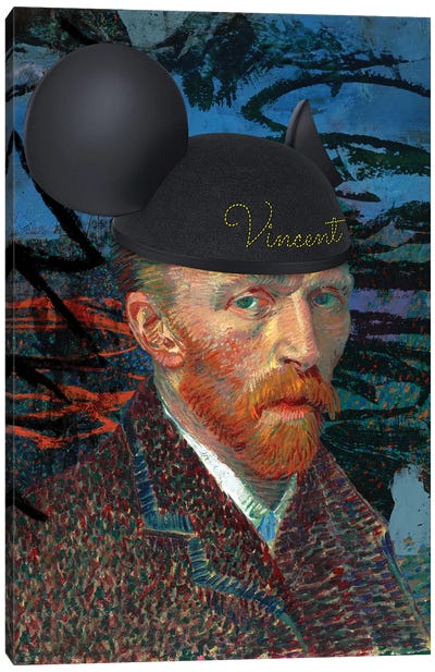 Vincent II Canvas Art Print - Van Gogh Portraits Collection