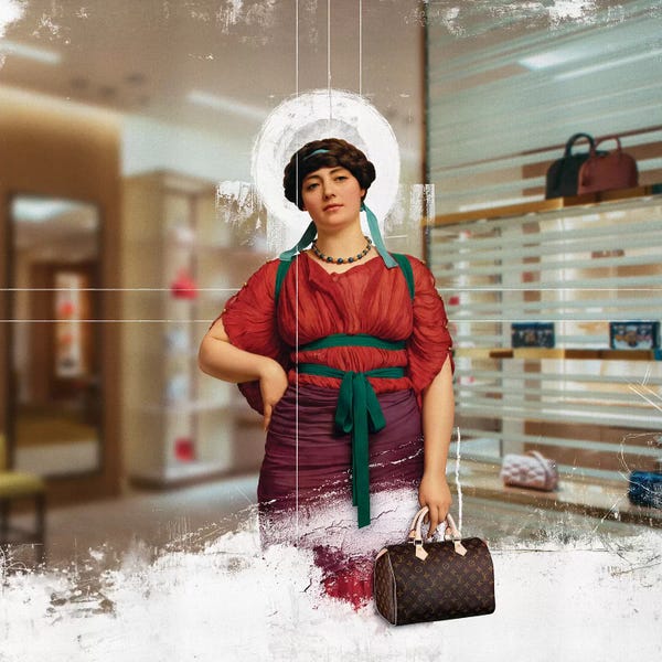 Satirical Humor: Fashionista by José Luis Guerrero