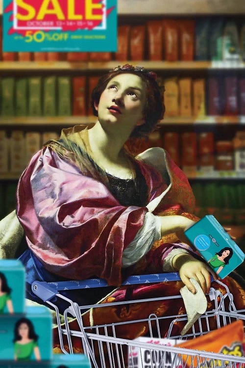 At The Supermarket by José Luis Guerrero wall art