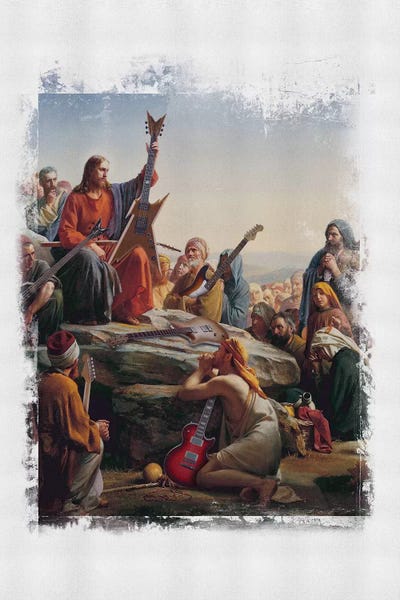 Witty Humor: Jesus Rocks by José Luis Guerrero