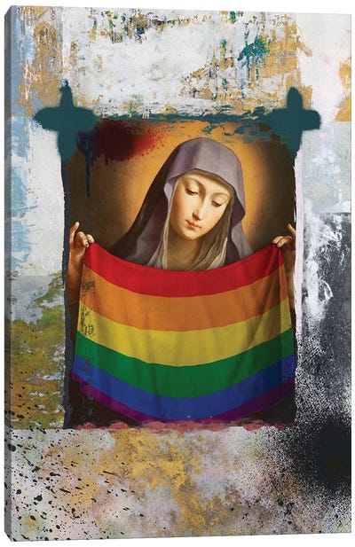 LGBTTTIQ Canvas Art Print - José Luis Guerrero