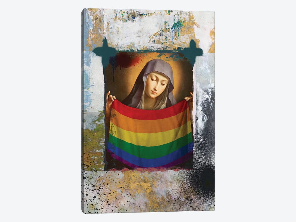 LGBTTTIQ by José Luis Guerrero 1-piece Canvas Print