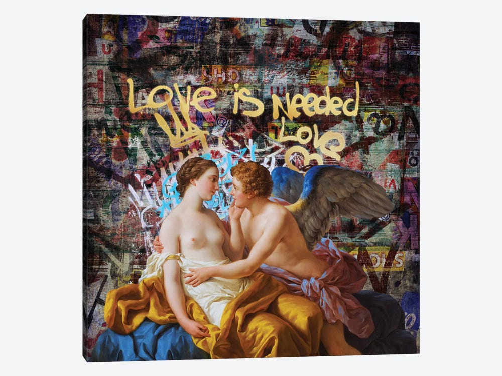 Love Is Needed by José Luis Guerrero 1-piece Canvas Print