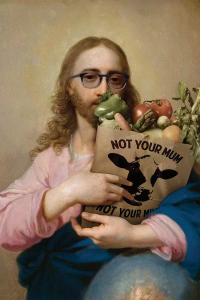 New Religion by José Luis Guerrero art print