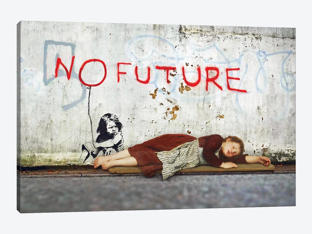 No Future by José Luis Guerrero 1-piece Canvas Artwork