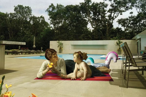 Satirical Humor: Pool by José Luis Guerrero