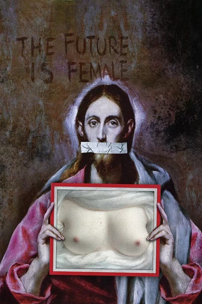 Satirical Humor: The Future Is Female by José Luis Guerrero