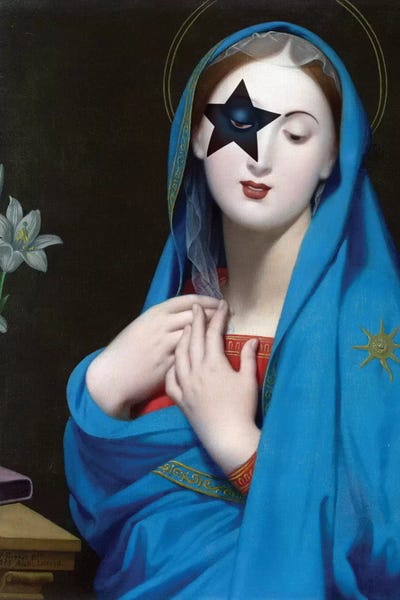 Satirical Humor: The Starchild by José Luis Guerrero