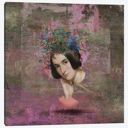 Thinking Of You I Canvas Print #JLG72} by José Luis Guerrero Canvas Wall Art