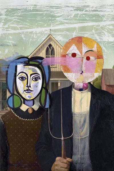 American Gothic: Venus And Mars by José Luis Guerrero