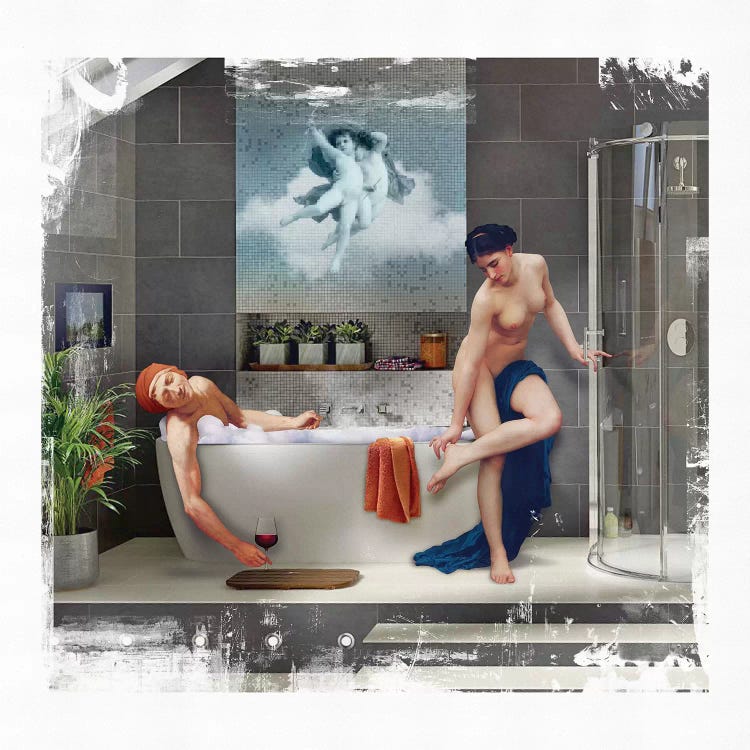 Bathtime  by José Luis Guerrero wall art