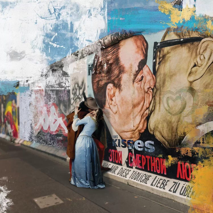 Kisses  by José Luis Guerrero wall art