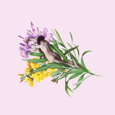 Flower by José Luis Guerrero art print