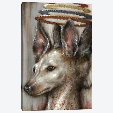 Double Dog Canvas Print #JLI11} by Jason Limon Canvas Art