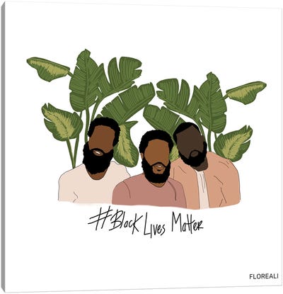 Black Lives Matter Canvas Art Print - Jonelle James